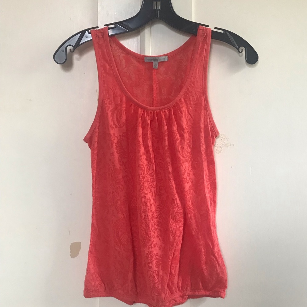 Peach Charlotte Russe Tank